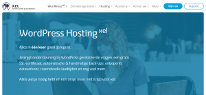 WordPress hosting xel